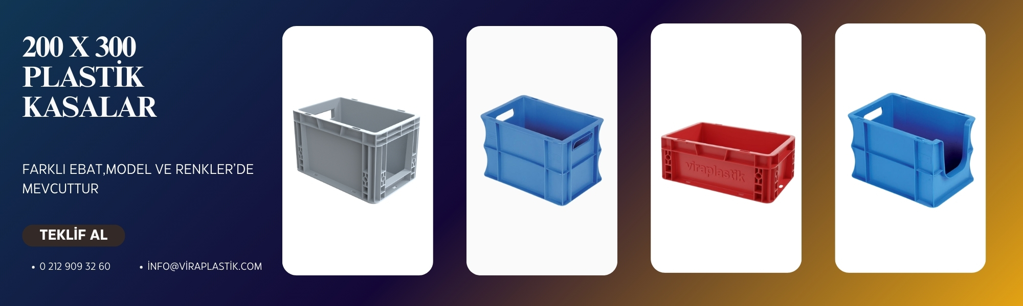 Önü Açık Kasa 200x300