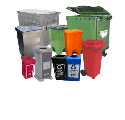 Plastik Market Arabası 100 Lt Metal Örümcek Ayak – VPMA-100-M