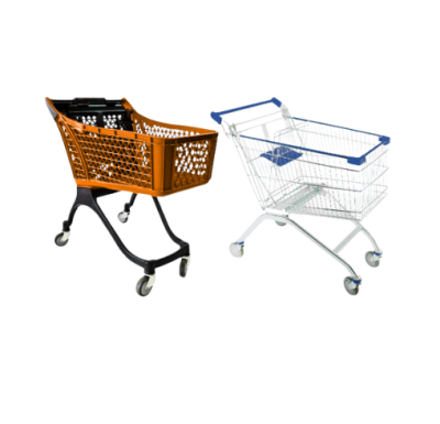 Plastik Market Arabası 100 Lt Metal Örümcek Ayak – VPMA-100-M