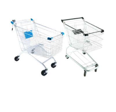 Plastik Market Arabası 100 Lt Metal Örümcek Ayak – VPMA-100-M