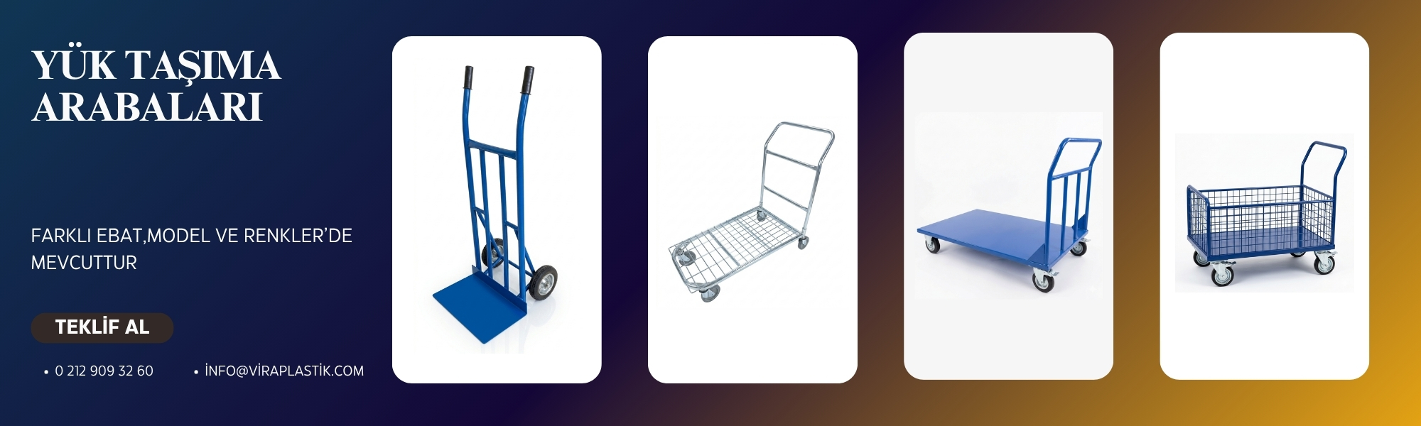 Yük Taşıma Arabaları Platformları Koli Depo Taşıma